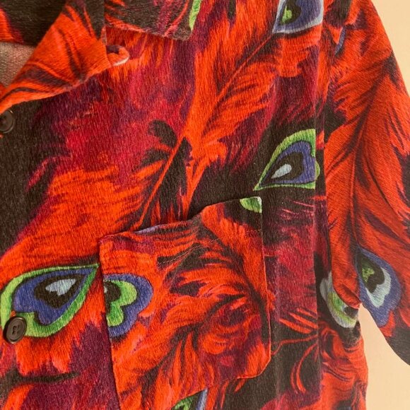 Stussy peacock shirt - Medium - Picture 3 of 6